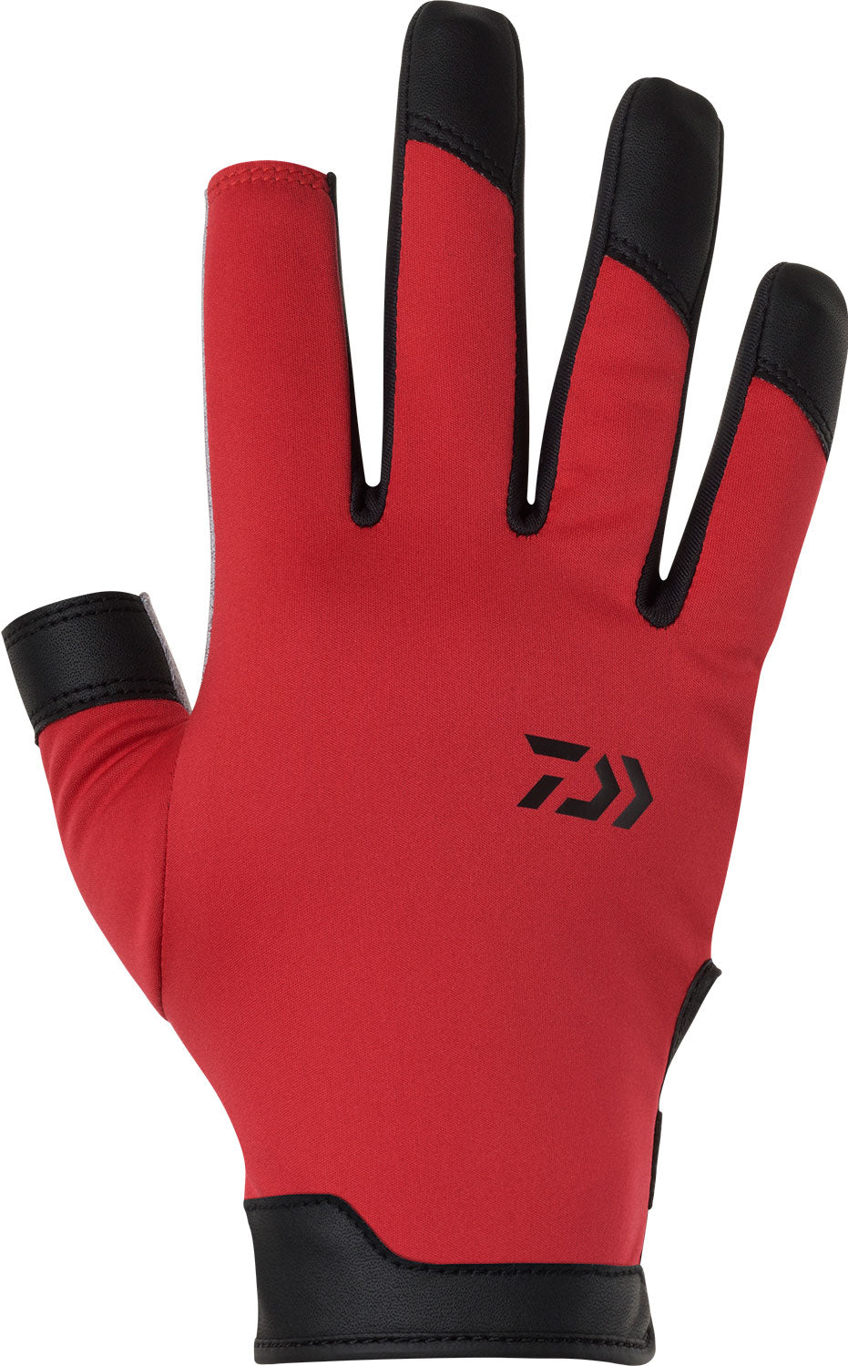 DG-5326W Windproof Light Game Gloves 2-Finger Cut - DAIWA