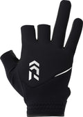 DG-6225W Winter Light Grip Gloves 3-Finger Cut - DAIWA