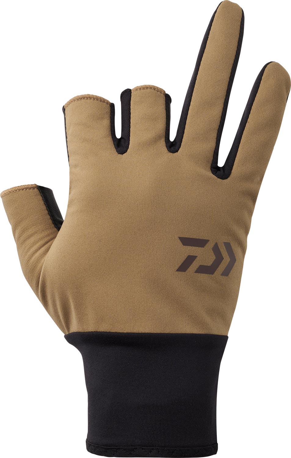 DG-8025W Windproof Strapless Gloves 3-Finger Cut - DAIWA