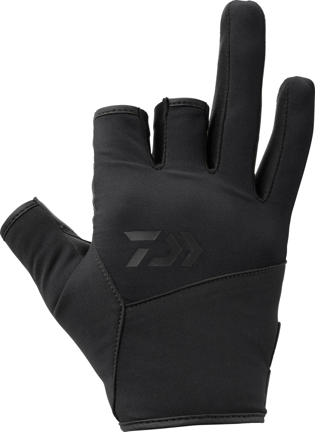 DG-8922W Windproof Gloves 3-Finger Cut - DAIWA