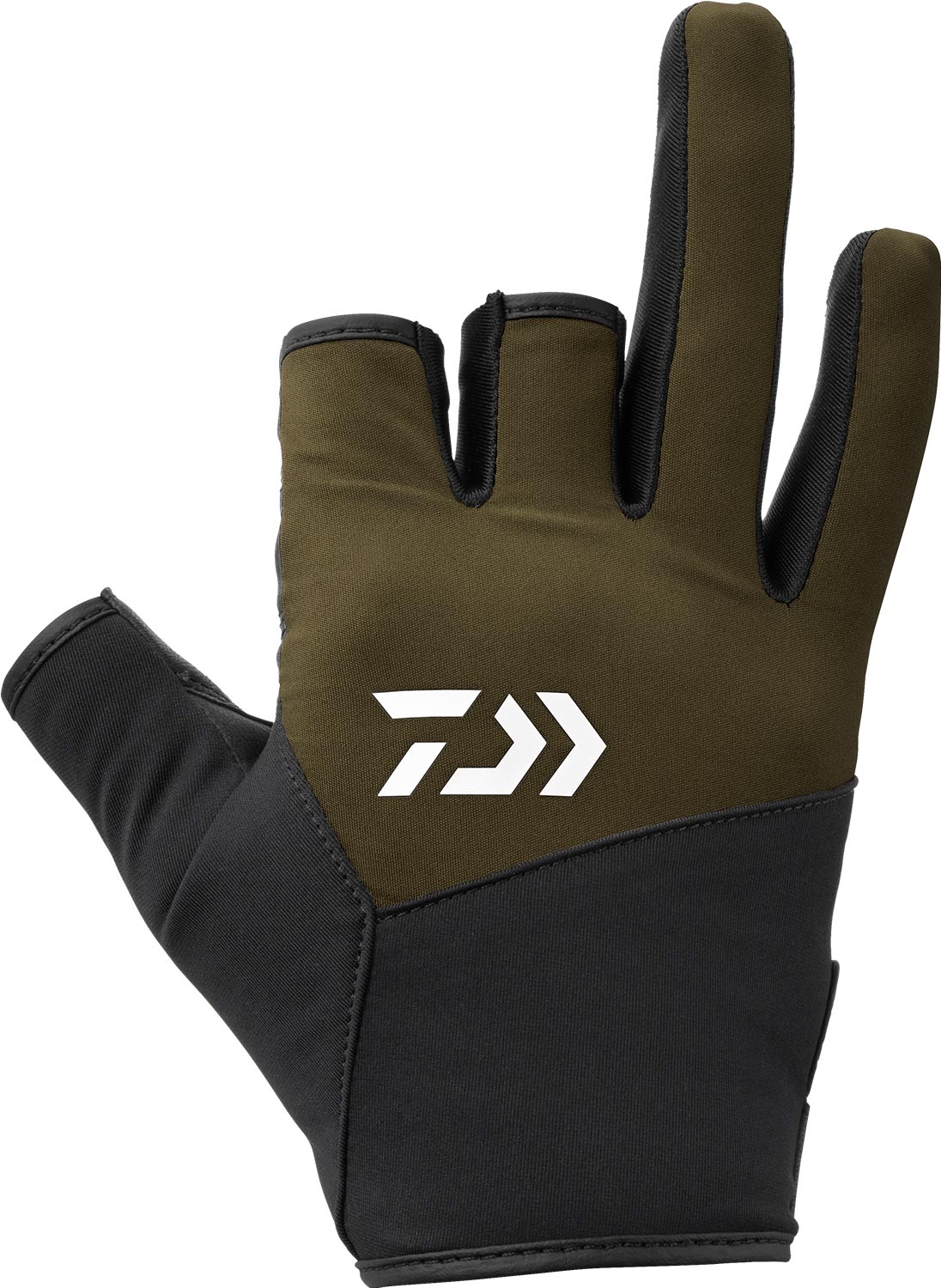 DG-8922W Windproof Gloves 3-Finger Cut - DAIWA