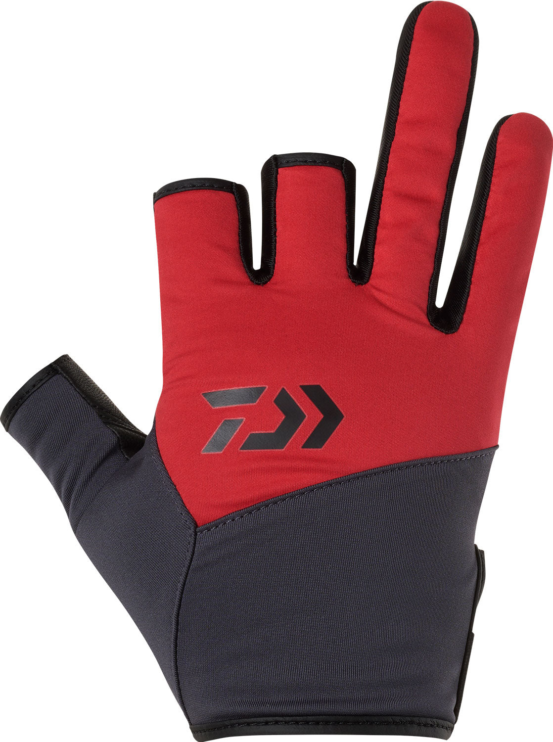 DG-8922W Windproof Gloves 3-Finger Cut - DAIWA