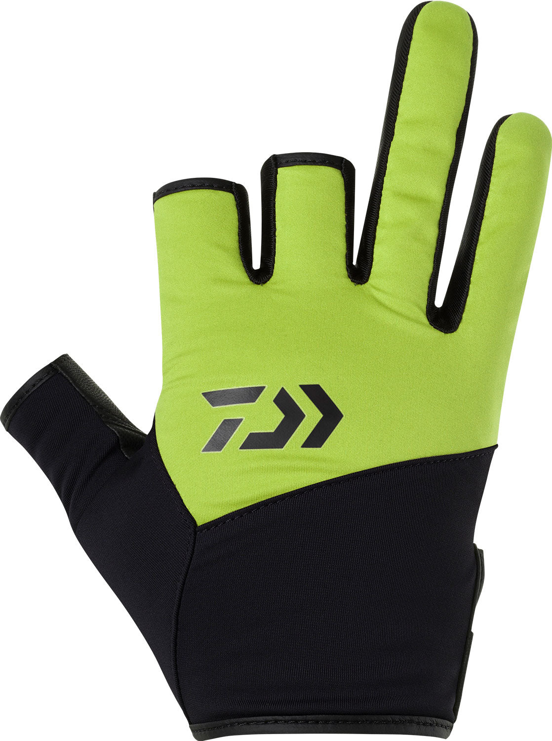 DG-8922W Windproof Gloves 3-Finger Cut - DAIWA