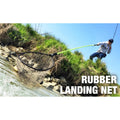 B-TRUE Rubber Landing Net - EVERGREEN
