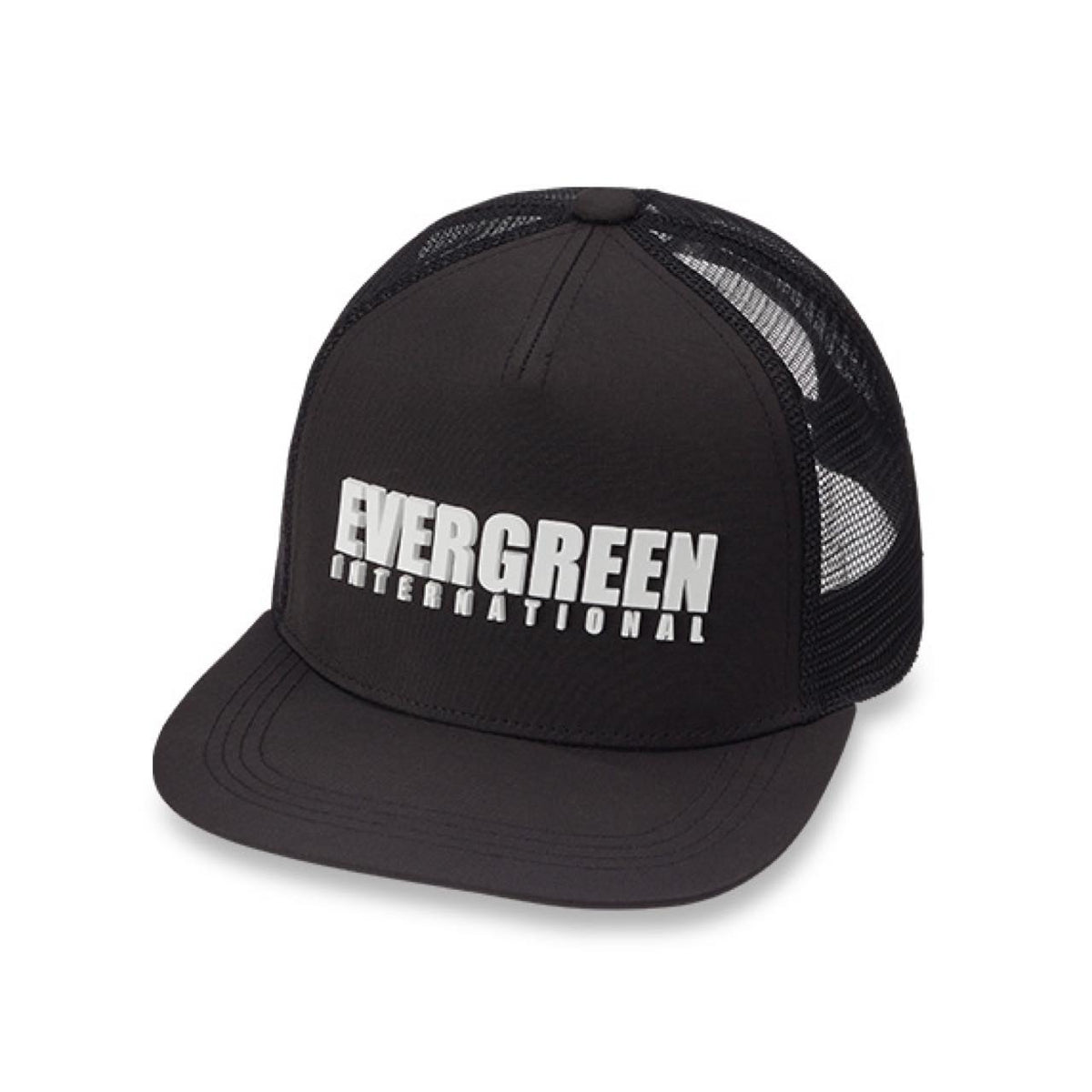 E.G. Flat Mesh Cap - EVERGREEN