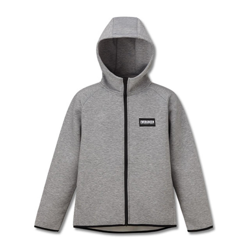 E.G. Light Warm Full-Zip Hoodie - EVERGREEN