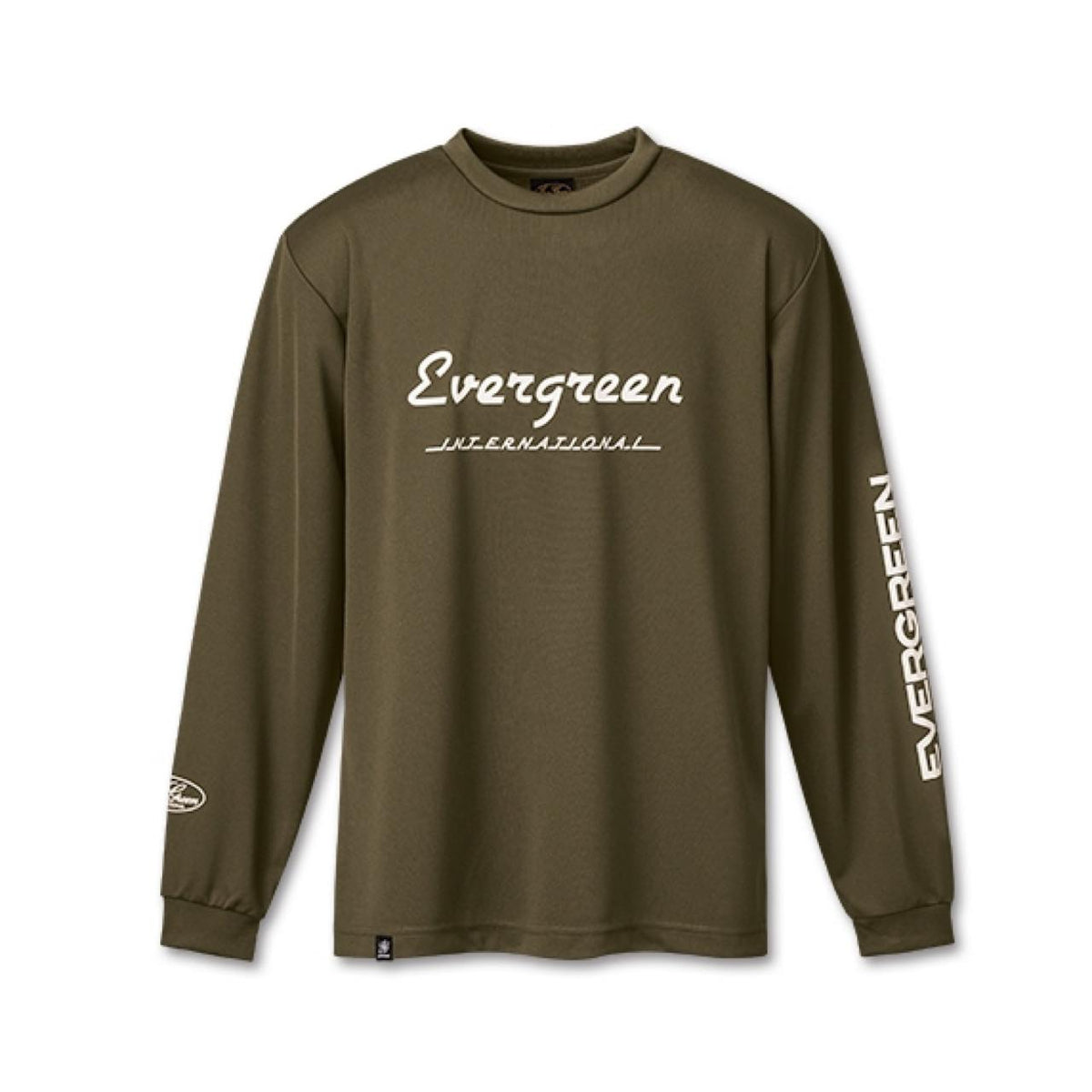 E.G. Dry Long Sleeve T-Shirt Type F - EVERGREEN