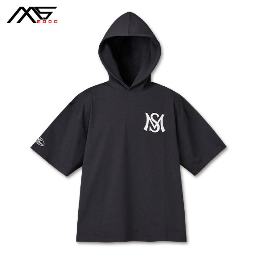 MS-modo Dry Hoodie T-Shirt - EVERGREEN