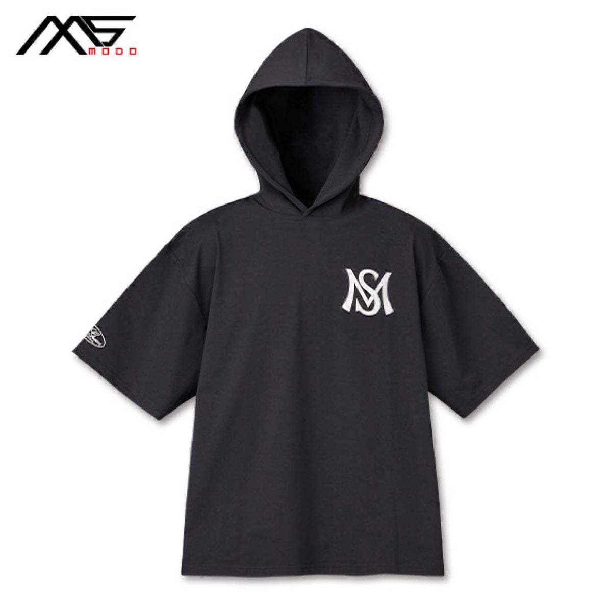 MS-modo Dry Hoodie T-Shirt - EVERGREEN