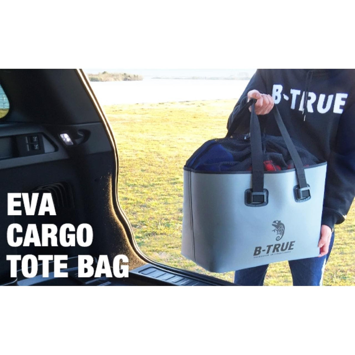 B-TRUE EVA Cargo Tote Bag - EVERGREEN
