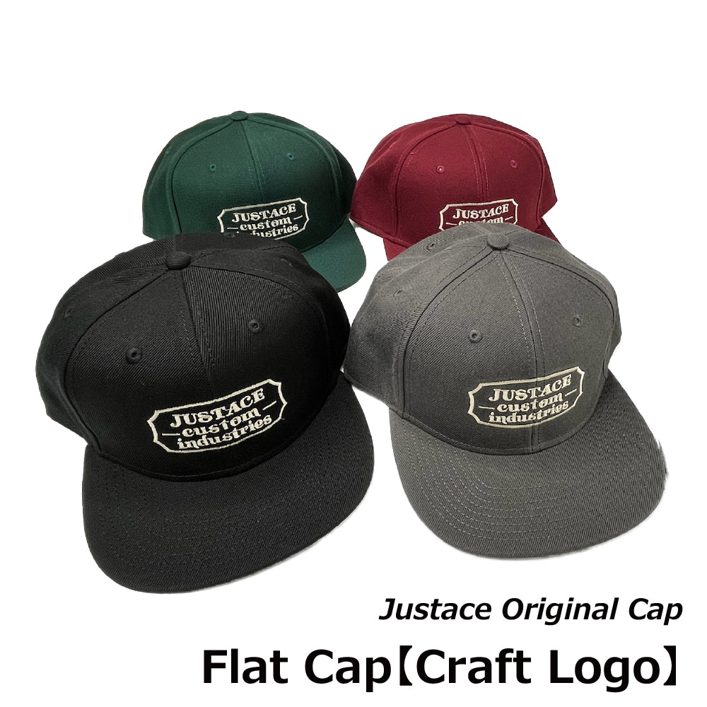 Flat Cap Craft Logo - Justace