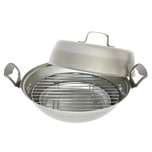 Iron Smoker Pot 27cm (Clear) - Belmont
