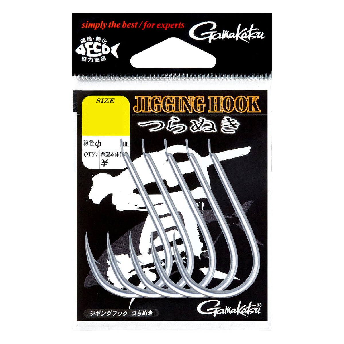 Jigging Hook Tsuranuki - Gamakatsu