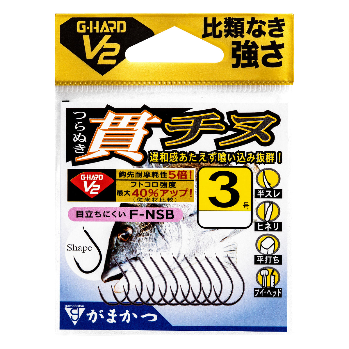 G-HARD V2 Tsuranuki Chinu - Gamakatsu