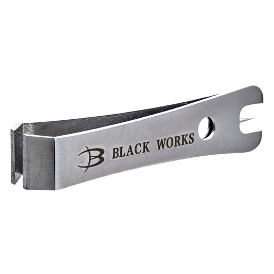 Line Cutter & Needle Straight Blade BLACK WORKS - Gamakatsu