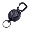 BIG Carabiner Retractor BLACK WORKS - Gamakatsu
