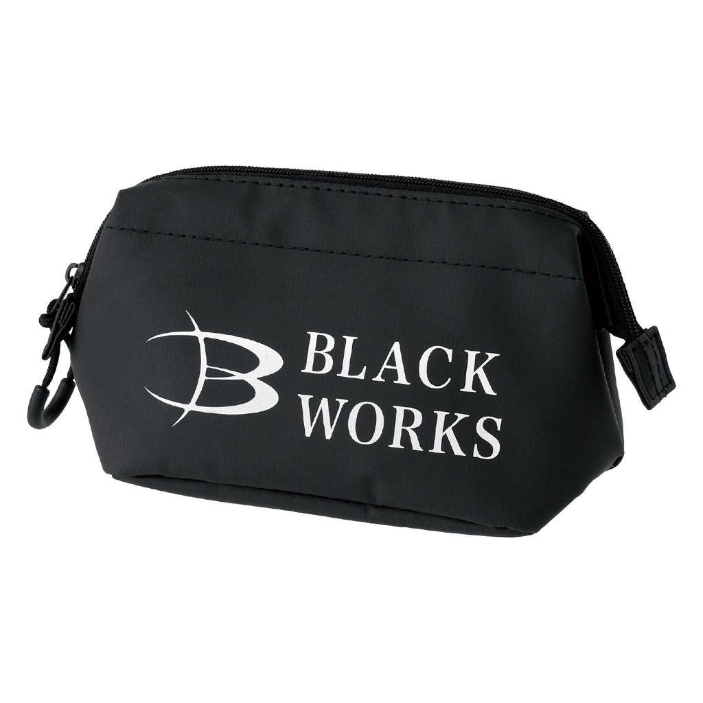 Wide-Opening Fishing Pouch GM2625 BLACK WORKS - Gamakatsu