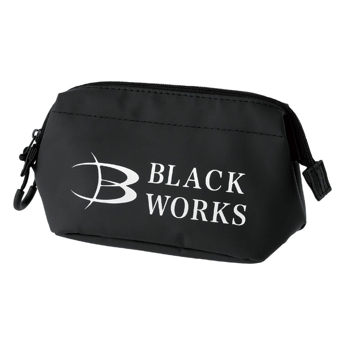 Wide-Opening Fishing Pouch GM2625 BLACK WORKS - Gamakatsu