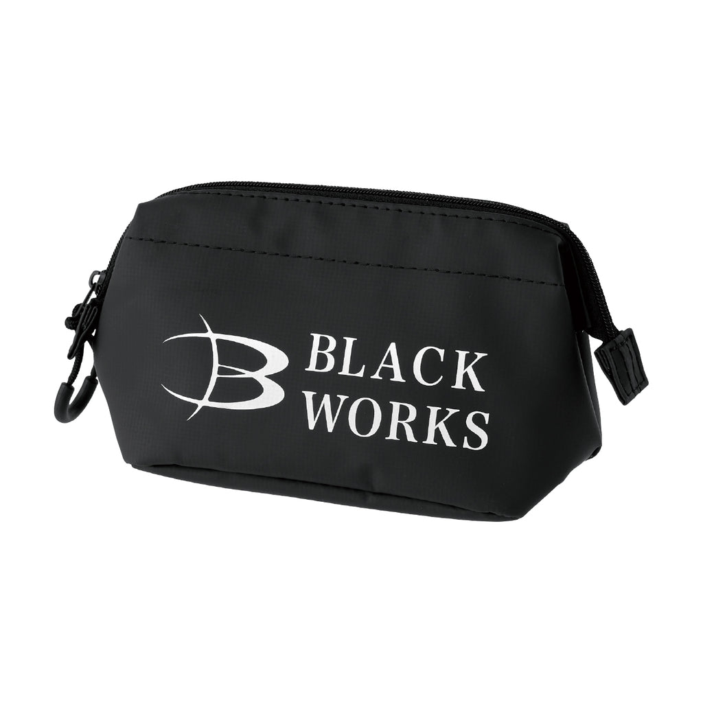 Wide-Opening Fishing Pouch GM2625 BLACK WORKS - Gamakatsu