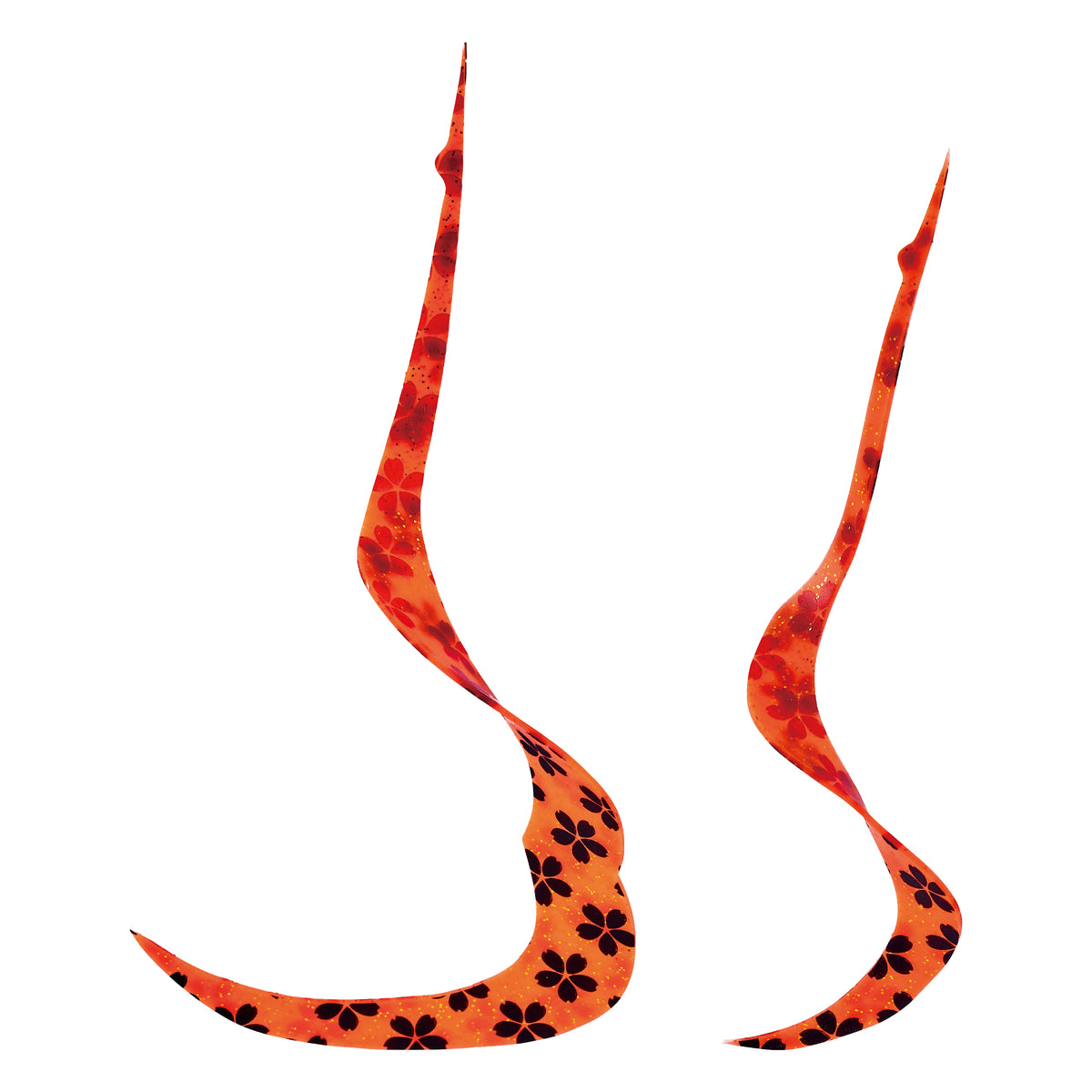 Ogen Silicone Tail Sakura Curly - Gamakatsu