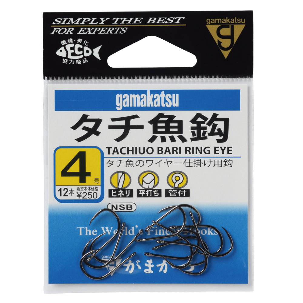 Tachiuo Bari Ring Eye - Gamakatsu