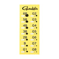 Split Shot Size Labels GM1302 - Gamakatsu