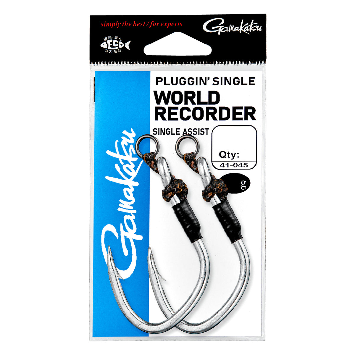 Plugging Single World Recorder Single Assist - Gamakatsu