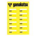Size Label Stickers GM1444 - Gamakatsu