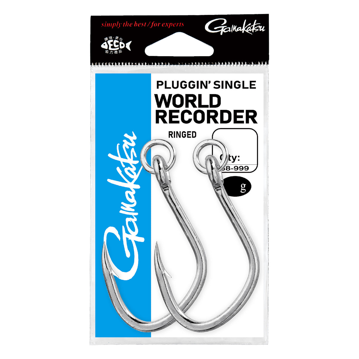 Plugging Single World Recorder Ringed - Gamakatsu