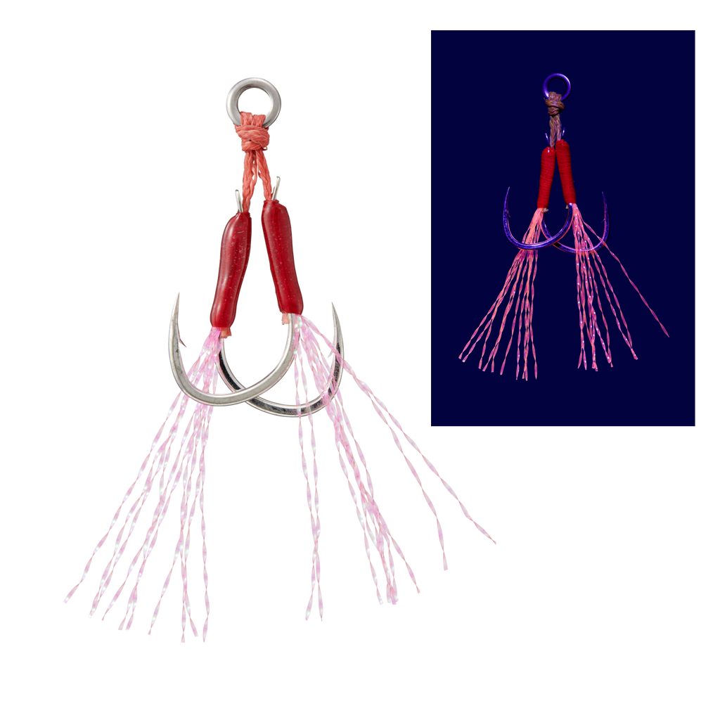 JIGPARA ASSIST SHORT UV TINSEL - Major Craft