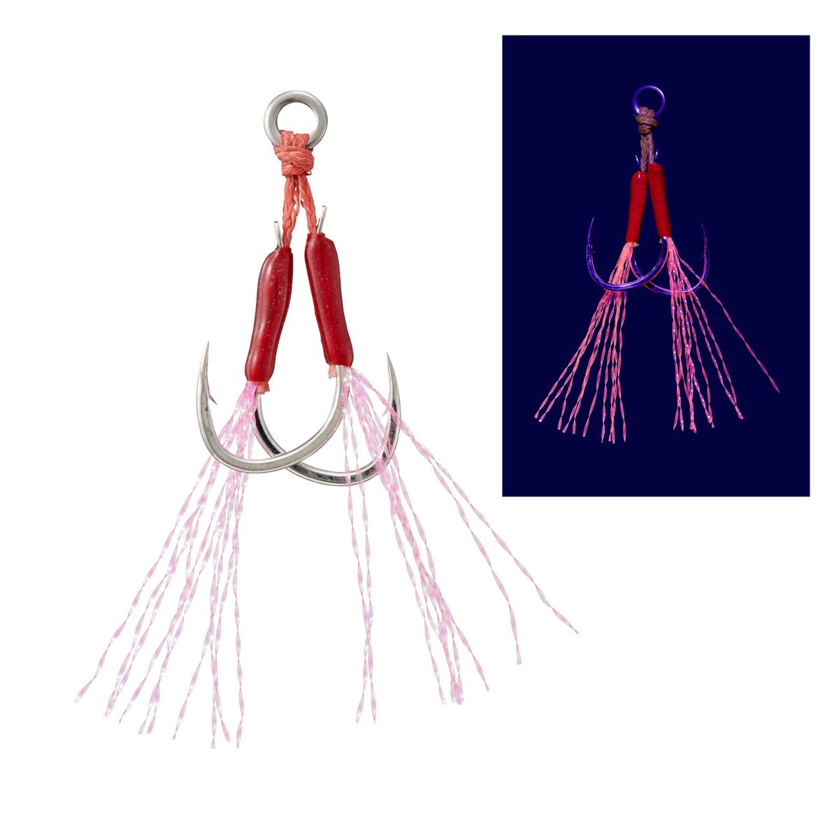 JIGPARA ASSIST SHORT UV TINSEL - Major Craft
