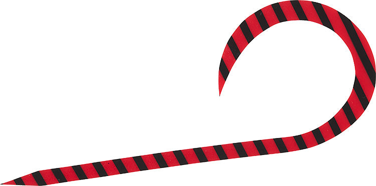 KOHGA SILICONE NECKTIE SINGLE CURLY R - DAIWA