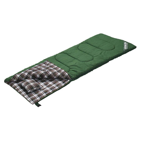 Grande Rectangular Sleeping Bag 1400 with Pillow GR (M-3471) - Captain Stag