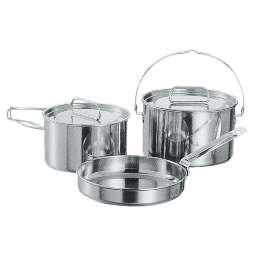 Laguna Stainless Steel Cooker M Set (M-5530) - Captain Stag