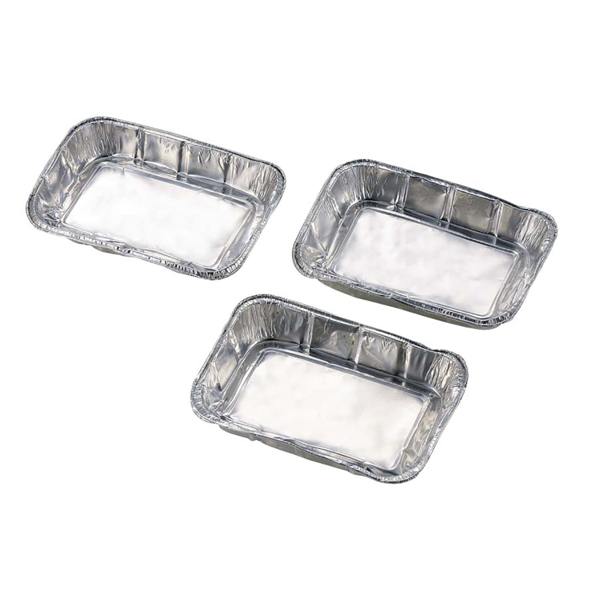 Aluminum Smoke Tray 19×14cm 3-Pack (M-6527) - Captain Stag