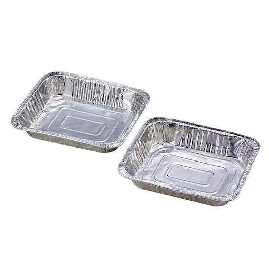 Aluminum BBQ Deep Plate 2-Pack (M-6646) - Captain Stag