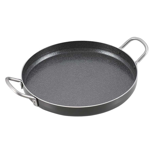 Fiber Line Extra-Thick Round Iron Griddle 26cm (M-6692) - Captain Stag