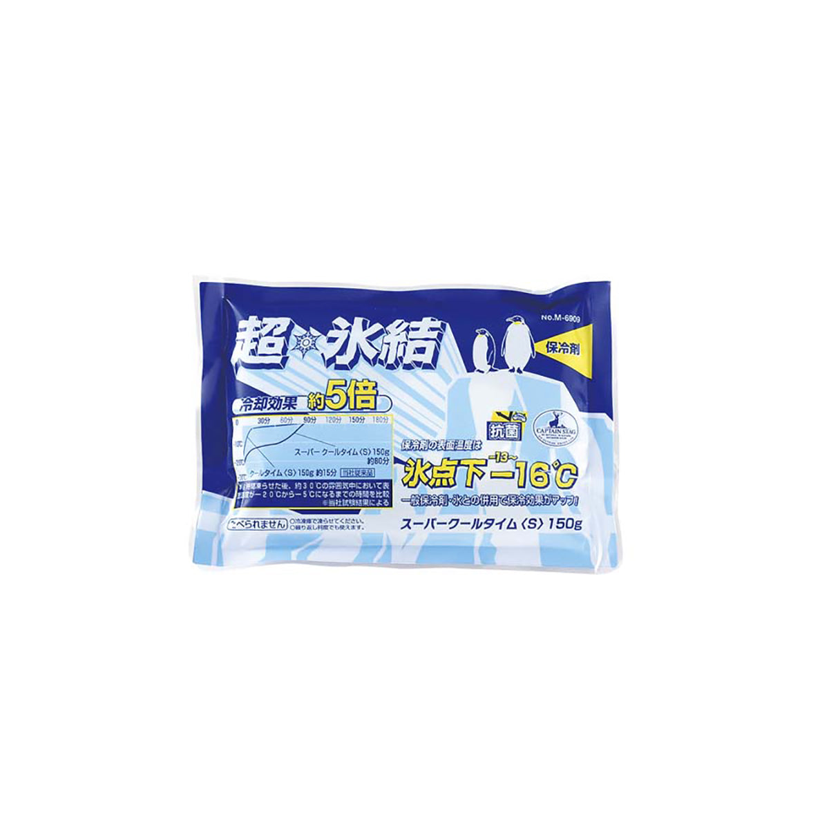 Super Cool Time Ice Pack (S)150g (M-6909) - Captain Stag