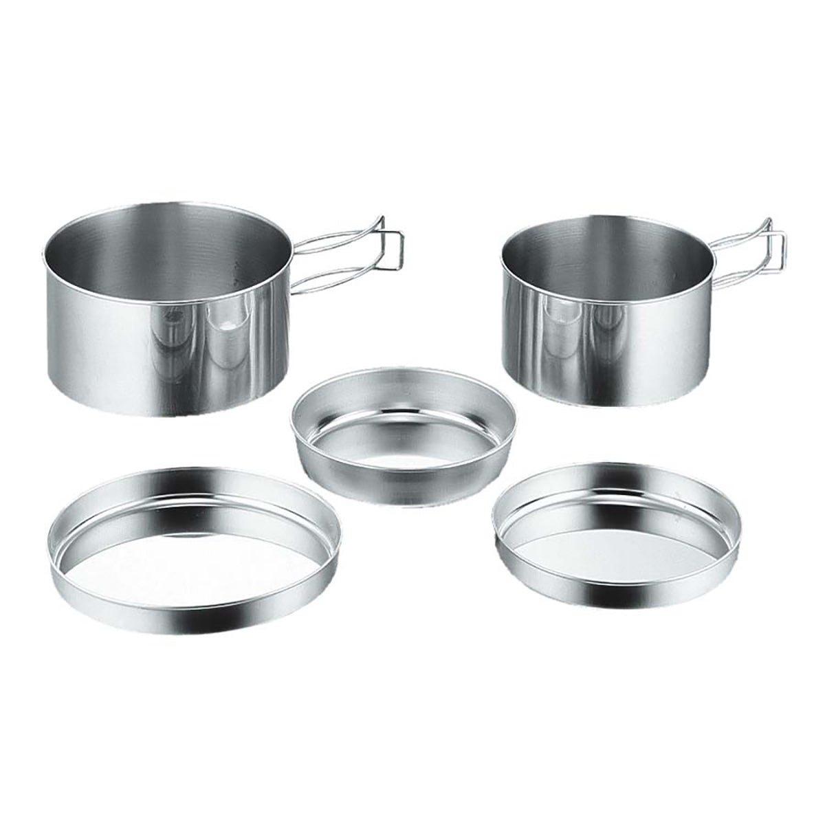 Camping Dinnerware 5 -Piece Set (Boxed) (M-7520) - Captain Stag