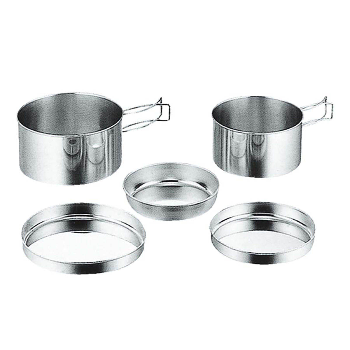 Camping Dinnerware 5 -Piece Set (Unboxed) (M-7562) - Captain Stag