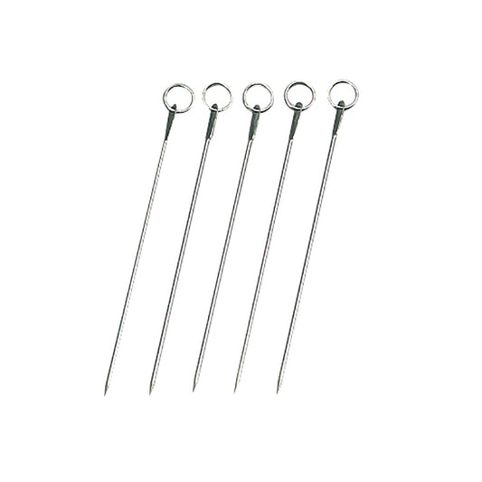 BBQ Round Skewers 18cm 5-Pack (M-8051) - Captain Stag