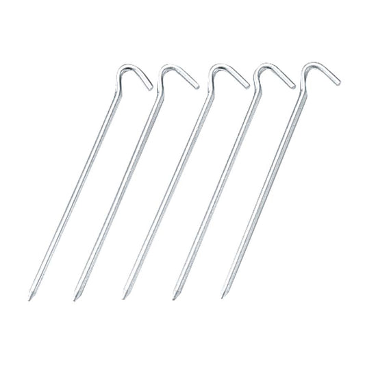 Round Steel Peg 21cm 5-Pack (M-8395) - Captain Stag
