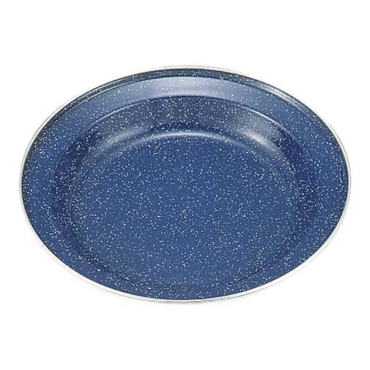 West Enamel Round Plate 22cm (M-8435) - Captain Stag