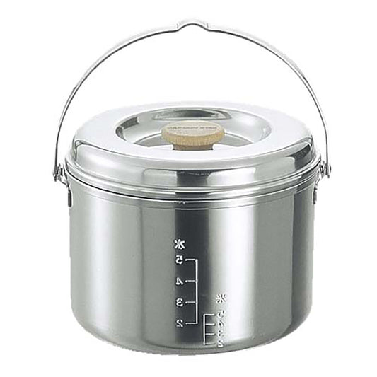Tri-Ply Steel Rice Cooker (5 Go) (M-8610) - Captain Stag
