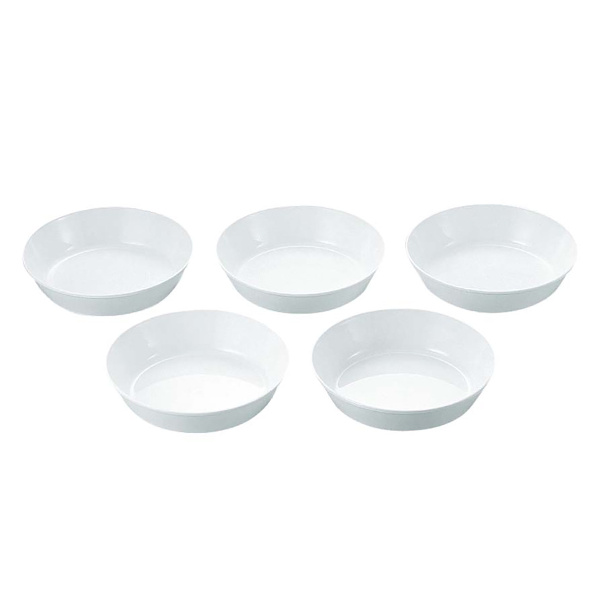 Antibacterial Deep Plate 20cm5-Pack (M-9514) - Captain Stag