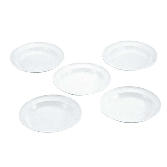Antibacterial Round Curry Plate 22cm5-Pack (M-9519) - Captain Stag