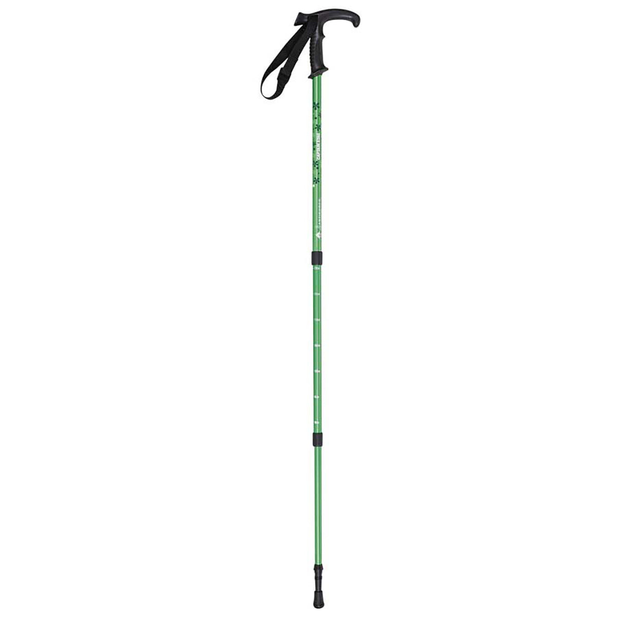 Trekking Walking Stick T Grip (3-Section Telescopic) Floral (M-9854) - Captain Stag