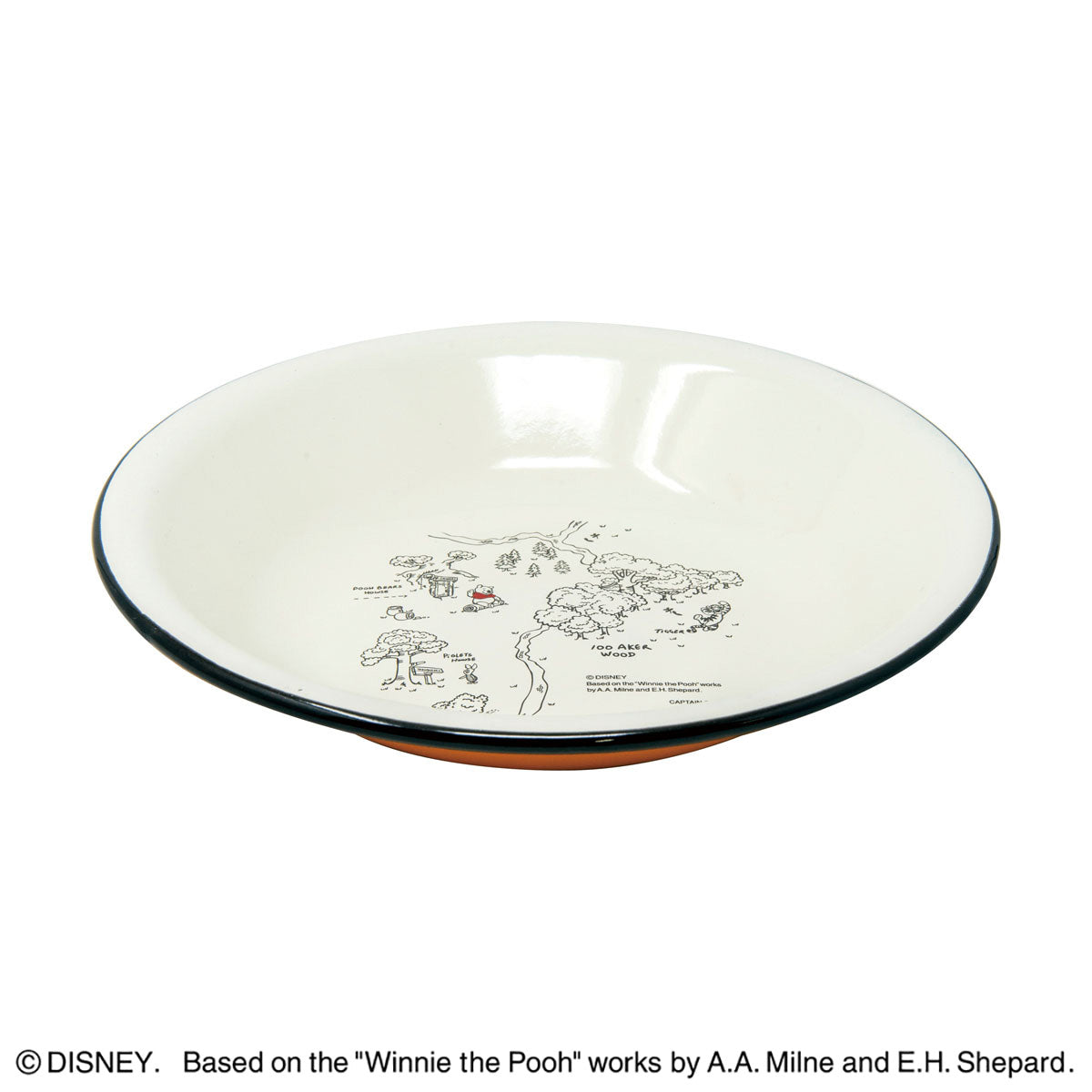 Disney Enamel Plate 22cm (MA-1424) - Captain Stag