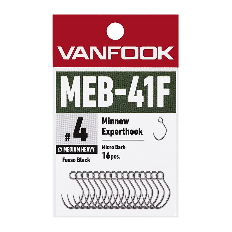 Minnow Experthook Medium Heavy Wire / Micro Barb - VANFOOK