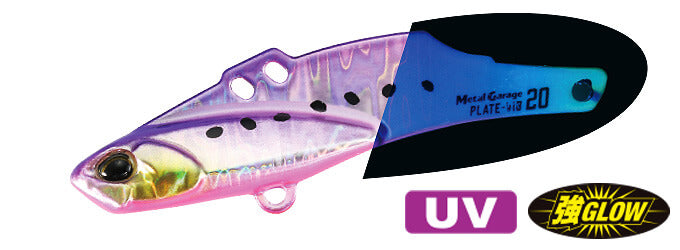 Metal Garage PLATE-VIB - DUO